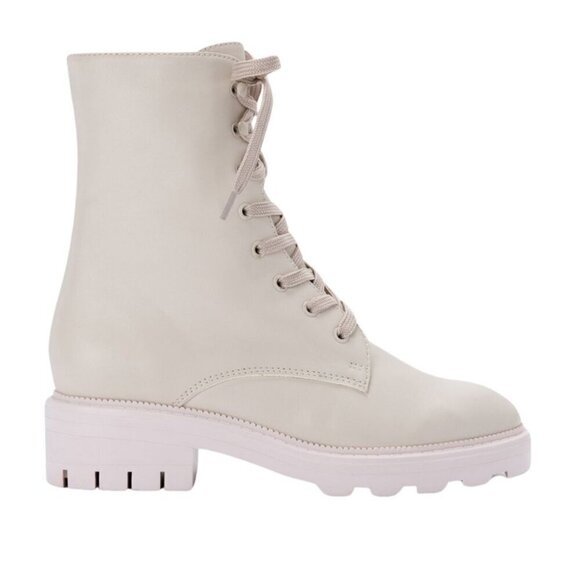 Clear by Dolce Vita | Ivory Leather Lottie Boots | Size 6.5 - Picture 11 of 15